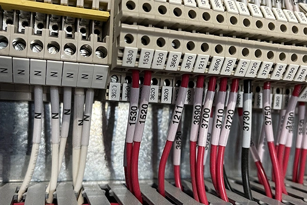wires in a Control system